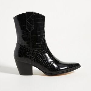 Coconuts by Matisse Black Bambi Western 6M Booties Brand New